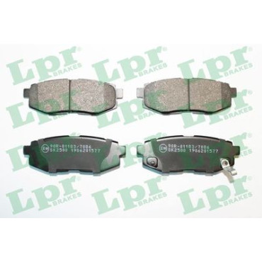 Комплект тормозных колодок из 4 шт. дисков LPR 05p1577