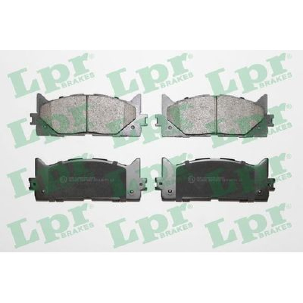 Комплект тормозных колодок из 4 шт. дисков LPR 05p1593