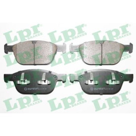 LPR 05p1597 Комплект тормозных колодок из 4 шт. дисков LPR 05p1597