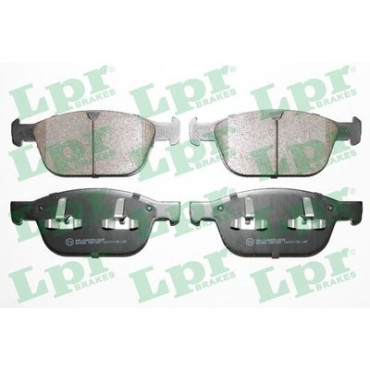 Комплект тормозных колодок из 4 шт. дисков LPR 05p1597