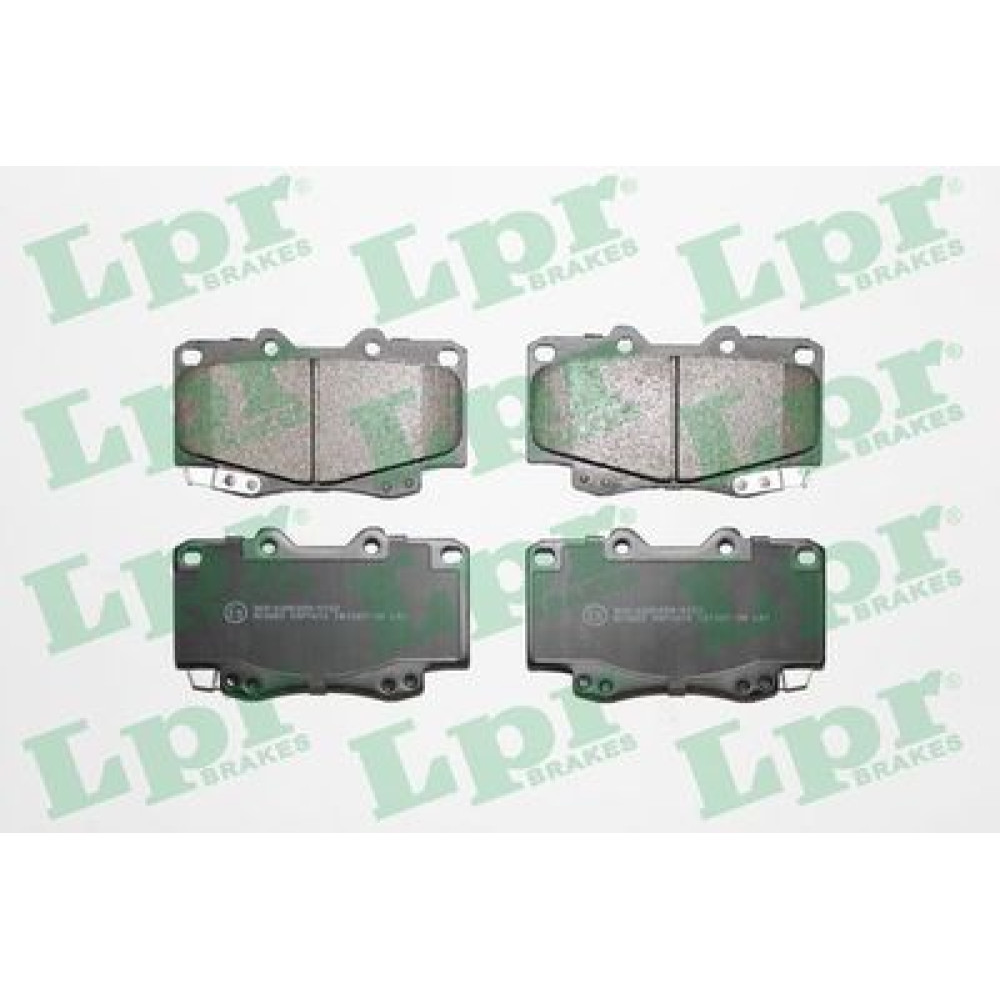 Комплект тормозных колодок из 4 шт. дисков LPR 05p1610