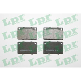 LPR 05p161 Комплект тормозных колодок из 4 шт. дисков LPR 05p161