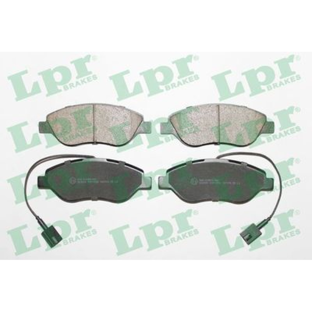 Комплект тормозных колодок из 4 шт. дисков LPR 05p1658