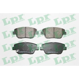 LPR 05p1736 Комплект тормозных колодок из 4 шт. дисков LPR 05p1736