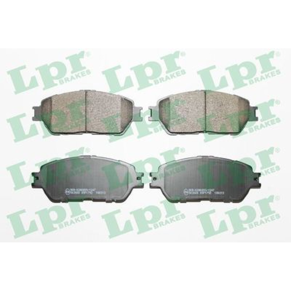 Комплект тормозных колодок из 4 шт. дисков LPR 05p1792