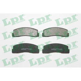LPR 05p179 Комплект тормозных колодок из 4 шт. дисков LPR 05p179