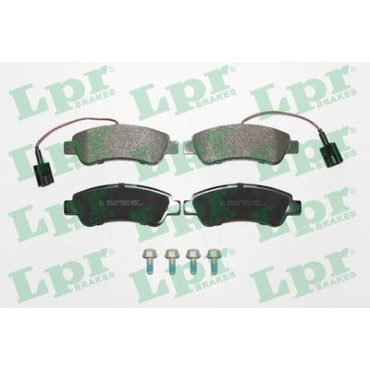 Комплект тормозных колодок из 4 шт. дисков LPR 05p1902