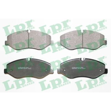 Комплект тормозных колодок из 4 шт. дисков LPR 05p1904