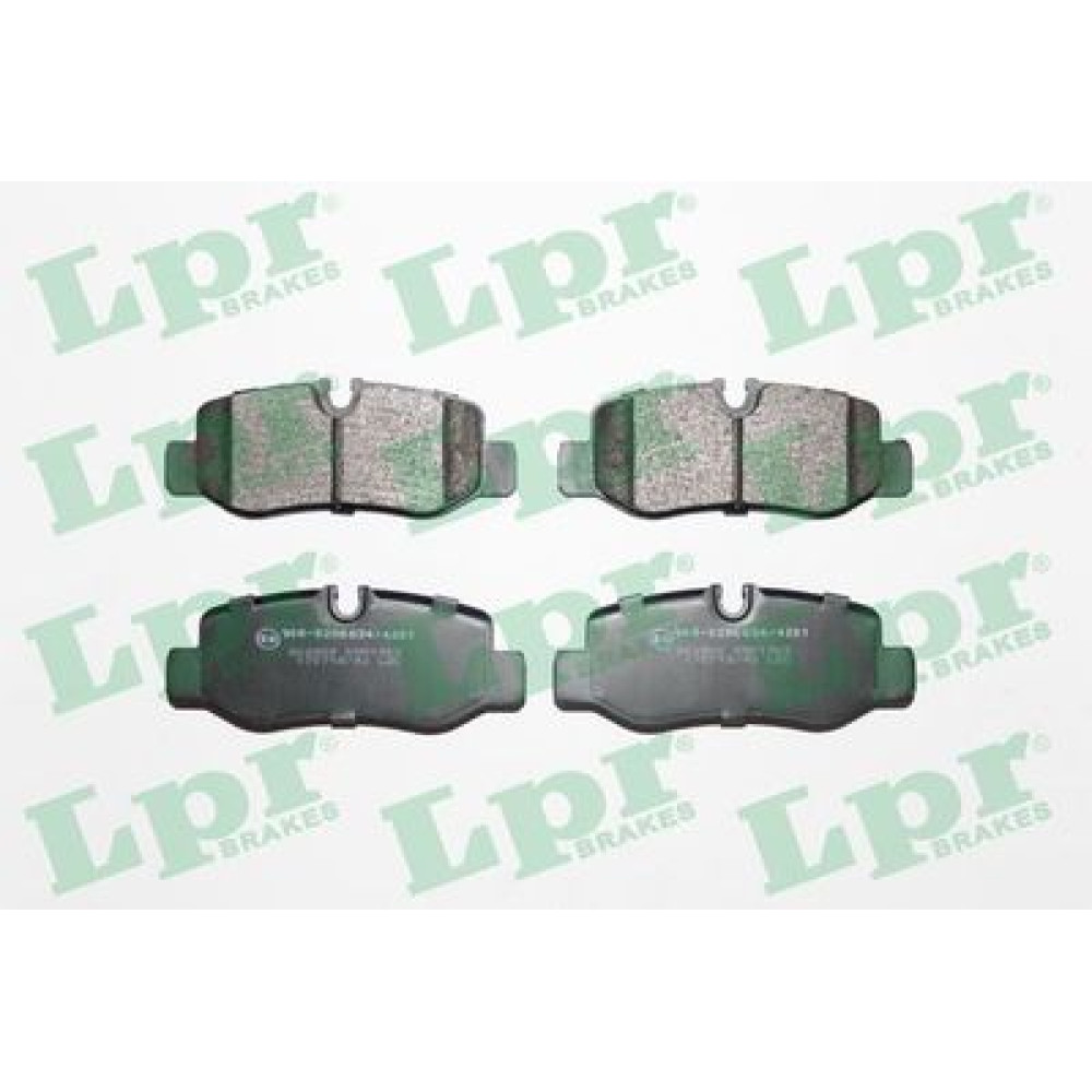 Комплект тормозных колодок из 4 шт. дисков LPR 05p1905