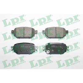 LPR 05p2137 Комплект гальмівних колодок з 4 шт. дисків LPR 05p2137