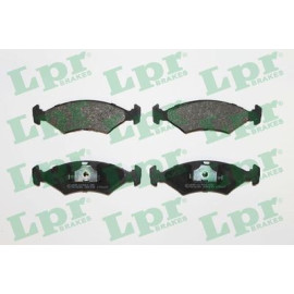 LPR 05p233 Комплект тормозных колодок из 4 шт. дисков LPR 05p233
