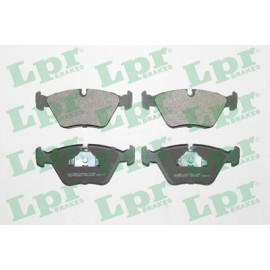 LPR 05p296 Комплект тормозных колодок из 4 шт. дисков LPR 05p296