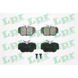 LPR 05p302 Комплект тормозных колодок из 4 шт. дисков LPR 05p302