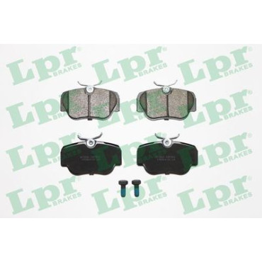Комплект тормозных колодок из 4 шт. дисков LPR 05p302
