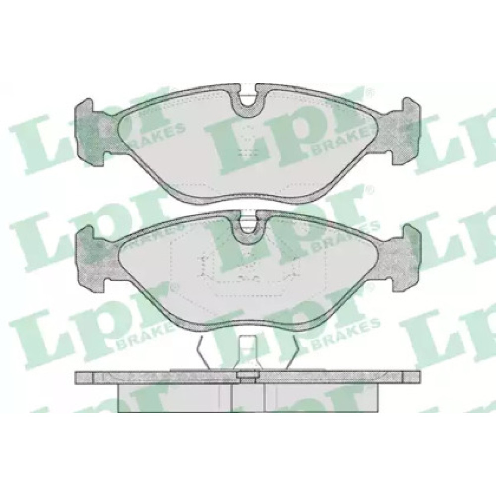 Комплект тормозных колодок LPR 05p310