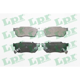 LPR 05p322 Комплект тормозных колодок из 4 шт. дисков LPR 05p322