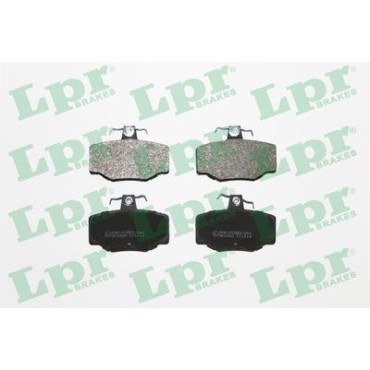 Комплект тормозных колодок из 4 шт. дисков LPR 05p387
