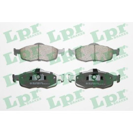 LPR 05p471 Комплект тормозных колодок из 4 шт. дисков LPR 05p471