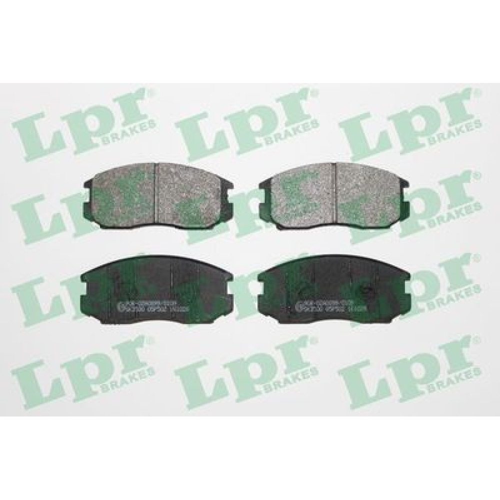 Комплект тормозных колодок из 4 шт. дисков LPR 05p502