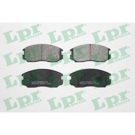 LPR 05p502 Комплект гальмівних колодок з 4 шт. дисків LPR 05p502