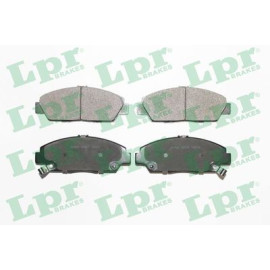LPR 05p567 Комплект тормозных колодок из 4 шт. дисков LPR 05p567