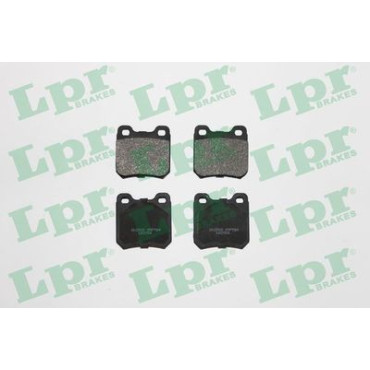 Комплект тормозных колодок из 4 шт. дисков LPR 05p584