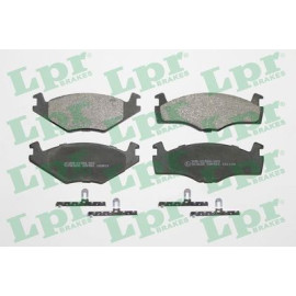 LPR 05p591 Комплект тормозных колодок из 4 шт. дисков LPR 05p591