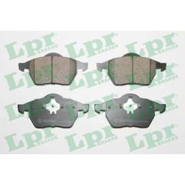 LPR 05p612 Комплект гальмівних колодок з 4 шт. дисків LPR 05p612