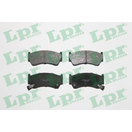 LPR 05p617 Комплект тормозных колодок из 4 шт. дисков LPR 05p617