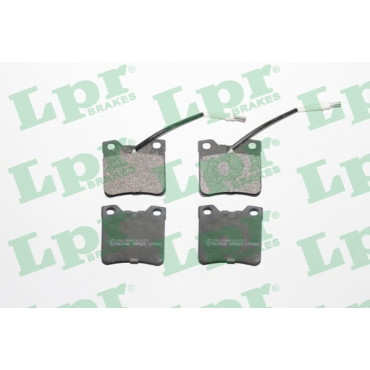 Комплект тормозных колодок из 4 шт. дисков LPR 05p623