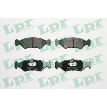 Комплект тормозных колодок из 4 шт. дисков LPR 05p625
