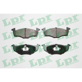 LPR 05p627 Комплект тормозных колодок из 4 шт. дисков LPR 05p627