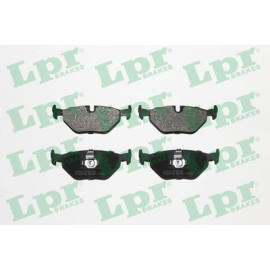 LPR 05p650 Комплект тормозных колодок из 4 шт. дисков LPR 05p650