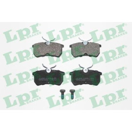 LPR 05p697 Комплект гальмівних колодок з 4 шт. дисків LPR 05p697
