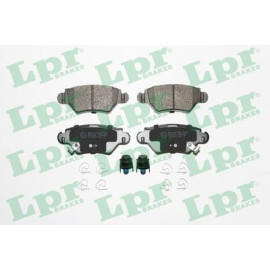 LPR 05p699 Комплект тормозных колодок из 4 шт. дисков LPR 05p699