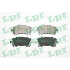 LPR 05p713 Комплект гальмівних колодок з 4 шт. дисків LPR 05p713