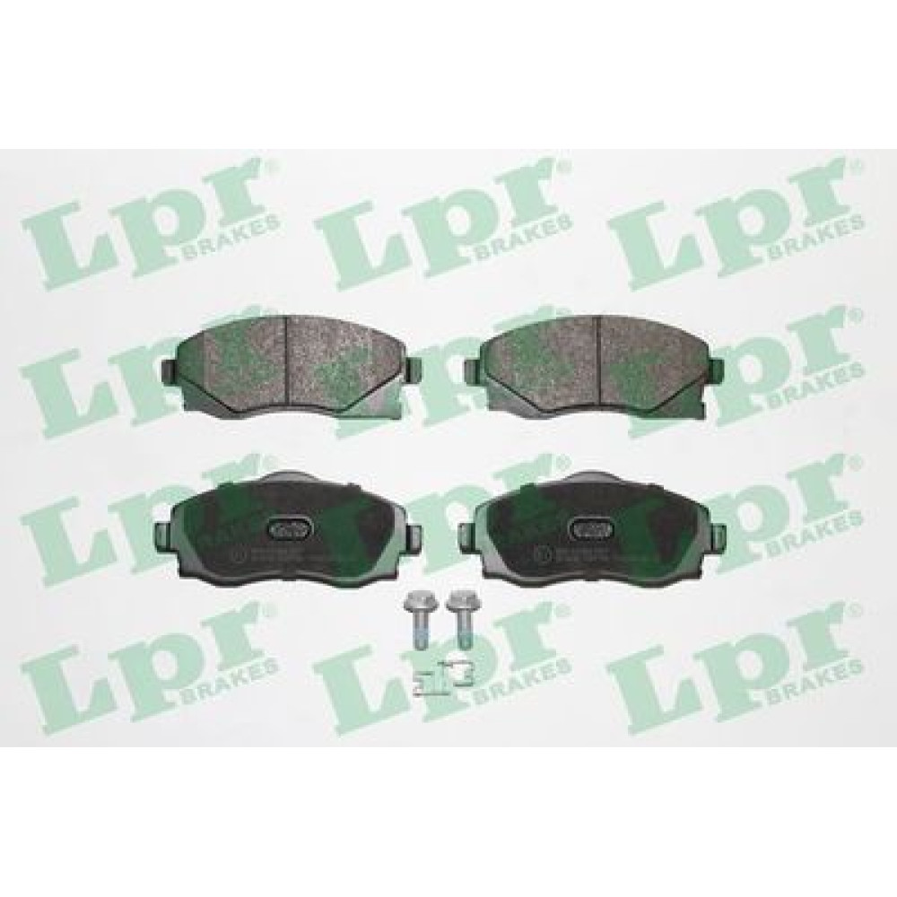 Комплект тормозных колодок из 4 шт. дисков LPR 05p758