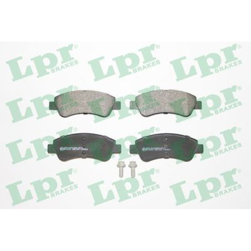 Комплект тормозных колодок из 4 шт. дисков LPR 05p789
