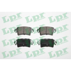 LPR 05p791 Комплект тормозных колодок из 4 шт. дисков LPR 05p791