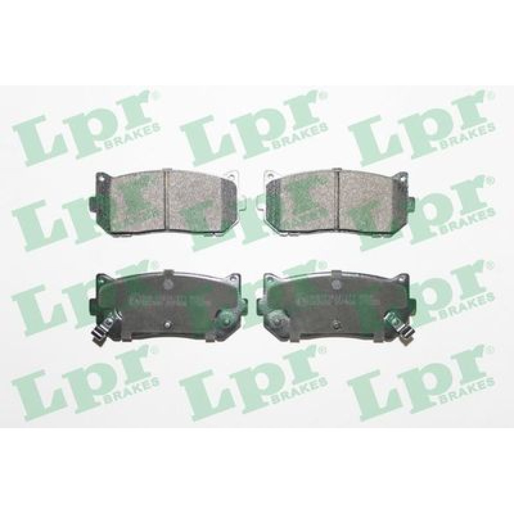 Комплект тормозных колодок из 4 шт. дисков LPR 05p808