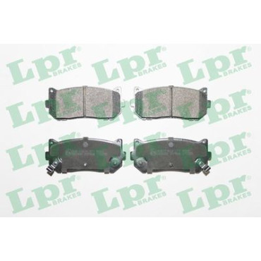 Комплект тормозных колодок из 4 шт. дисков LPR 05p808