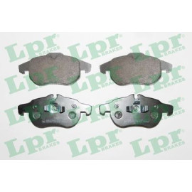 LPR 05p814 Комплект тормозных колодок из 4 шт. дисков LPR 05p814