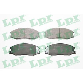 Комплект тормозных колодок из 4 шт. дисков LPR 05p860