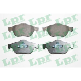 LPR 05p864 Комплект тормозных колодок из 4 шт. дисков LPR 05p864