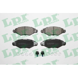 LPR 05p903 Комплект тормозных колодок из 4 шт. дисков LPR 05p903