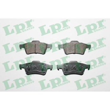 Комплект тормозных колодок из 4 шт. дисков LPR 05p907