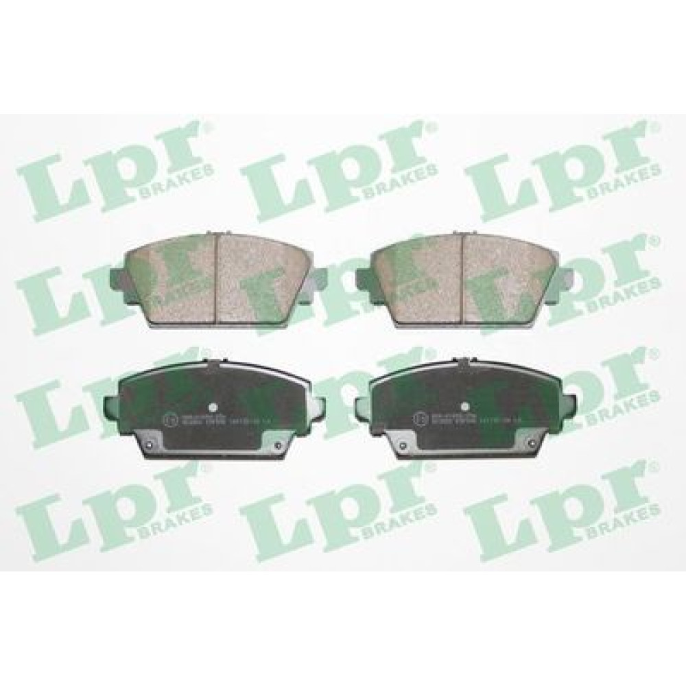 Комплект тормозных колодок из 4 шт. дисков LPR 05p940