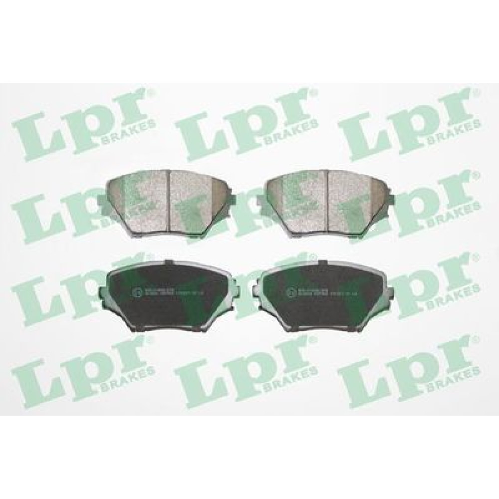 Комплект тормозных колодок из 4 шт. дисков LPR 05p958