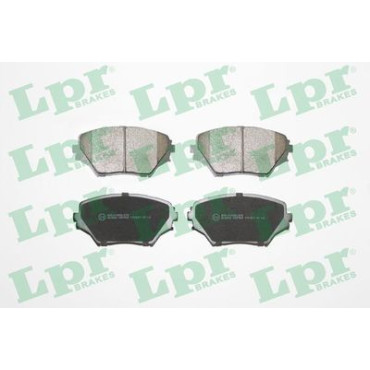 Комплект тормозных колодок из 4 шт. дисков LPR 05p958