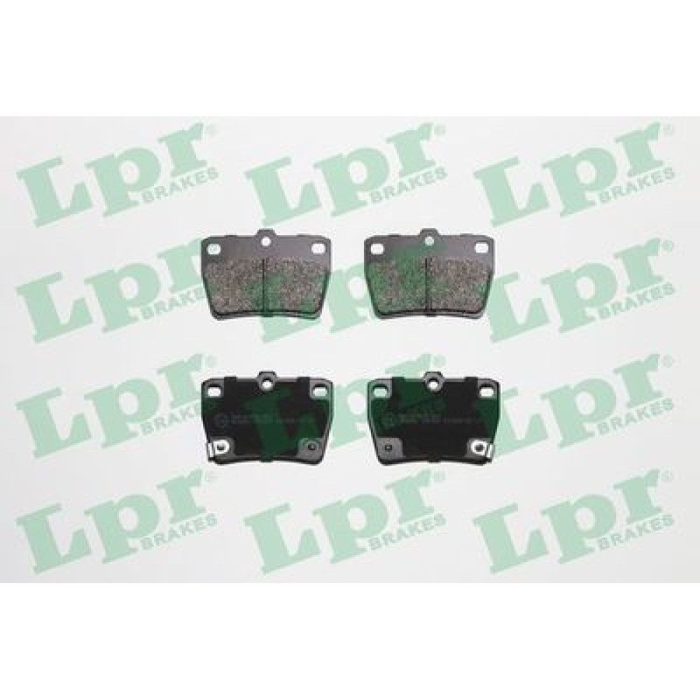 Комплект тормозных колодок из 4 шт. дисков LPR 05p997